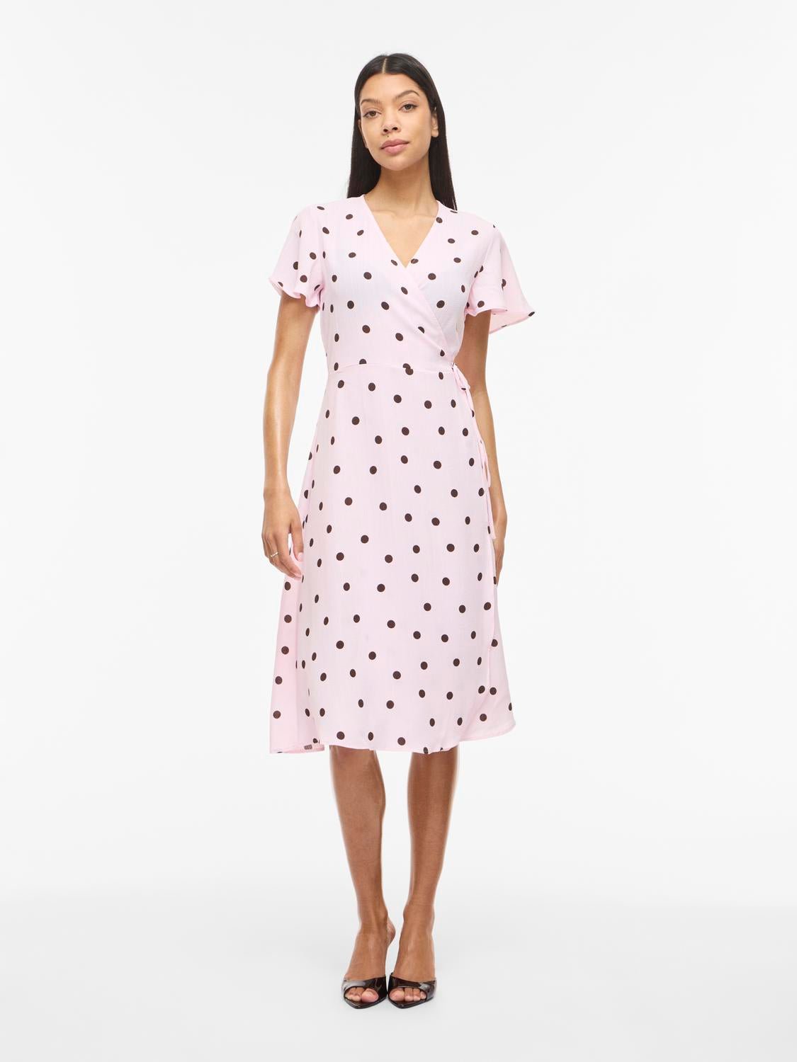 VILOVIE Midi Dress - Cherry Blossom - VERO MODA & VILA Bergvik